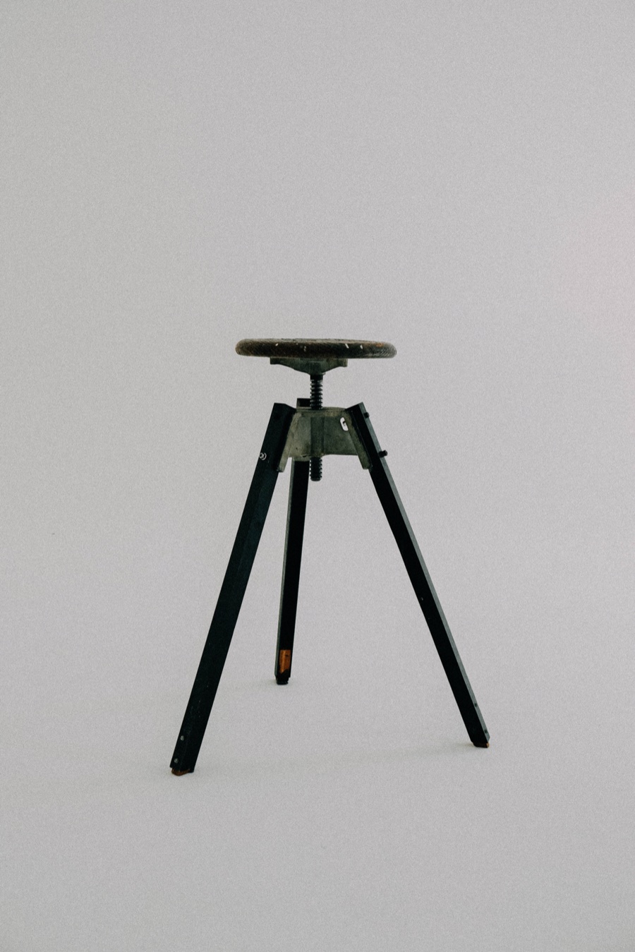 vintage tripod stool